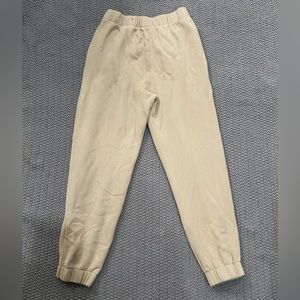 Hollister beige ultra high rise sweatpants
